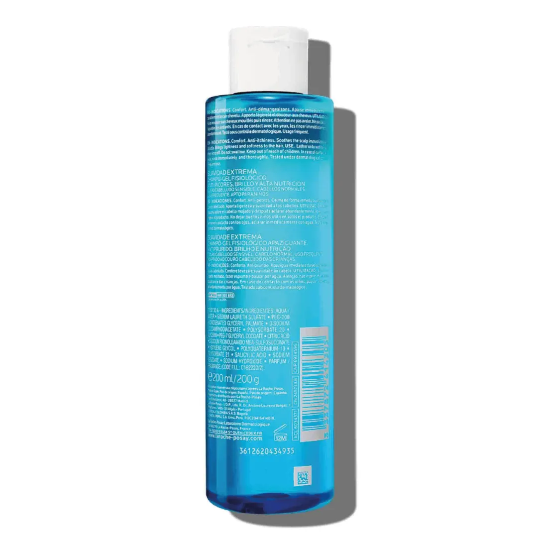 LA ROCHE-POSAY La Roche Posay Kerium Extra Gentle Gel-shampoo Daily Use 400ml 4 LA ROCHE-POSAY La Roche Posay Kerium Extra Gentle Gel-shampoo Daily Use 400ml - Image 2