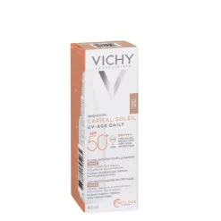 Vichy Capital Soleil Tinted Uv Age Spf50 Anti-aging Fluid 40ml 1.4 Fl.oz -Ly-skin Sales Store LYSKIN VICHY Capital Soleil tinted Uv Age Fluid SPF50 VCY00290 04