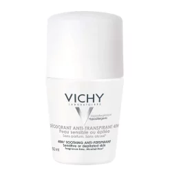 Vichy Deodorant 48h Anti-perpirant Roll-on For Sensitive Or Depilated Skin 50ml