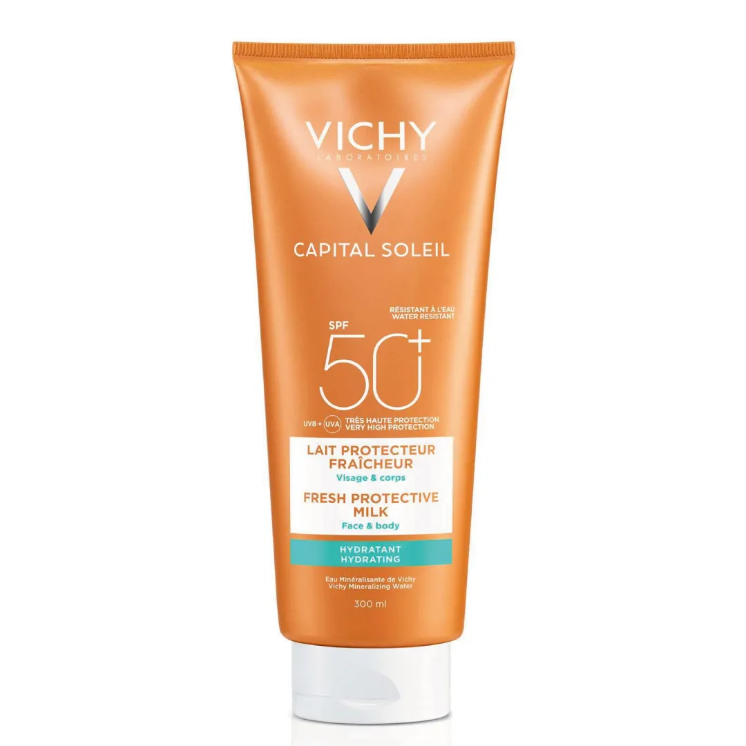 Vichy Ideal Soleil Spf50 Lotion Sunscreen For Face And Body 300ml 3 Vichy Ideal Soleil Spf50 Lotion Sunscreen For Face And Body 300ml