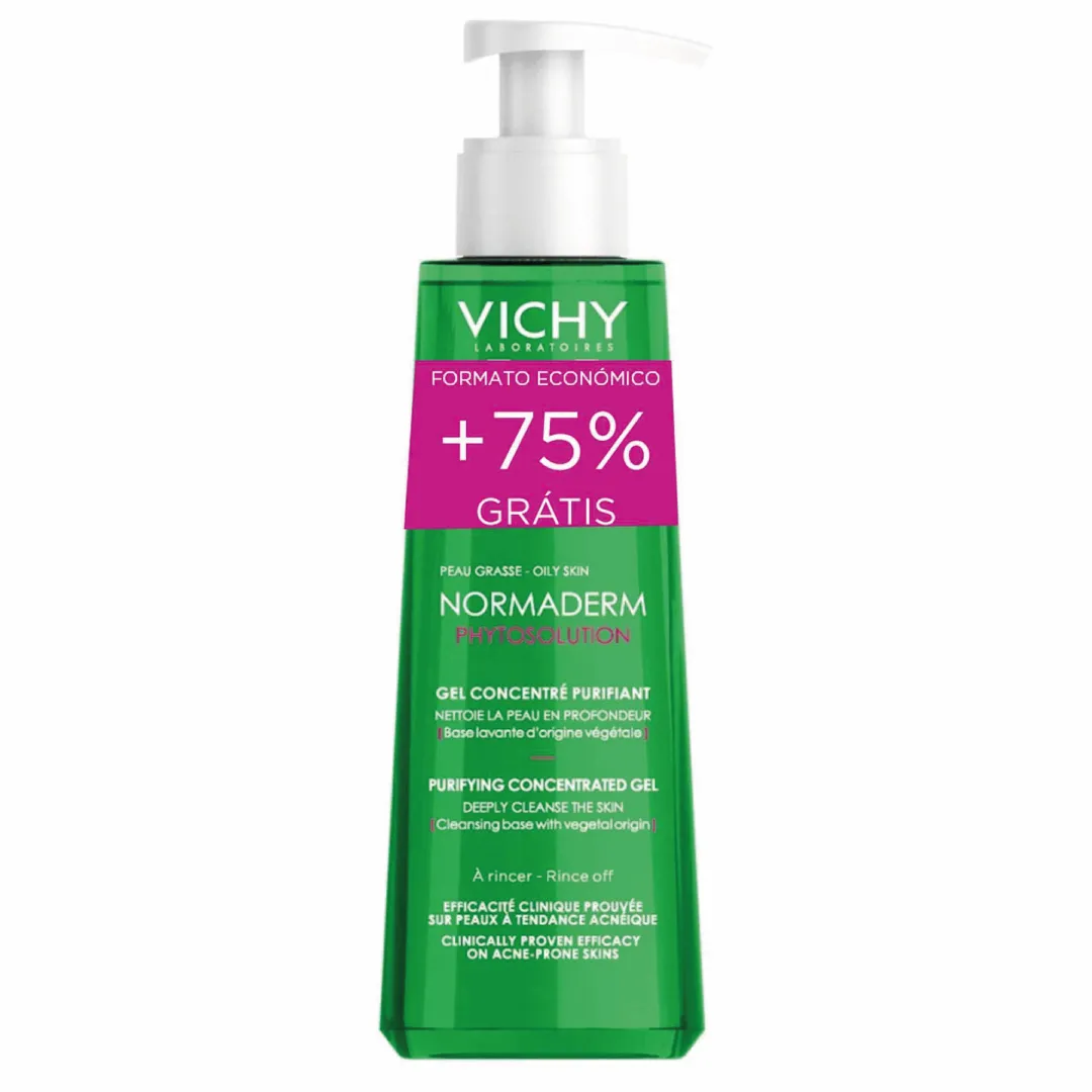 Vichy Normaderm Phytosolution Cleansing Gel 400ml 14fl.oz 3 Vichy Normaderm Phytosolution Cleansing Gel 400ml 14fl.oz