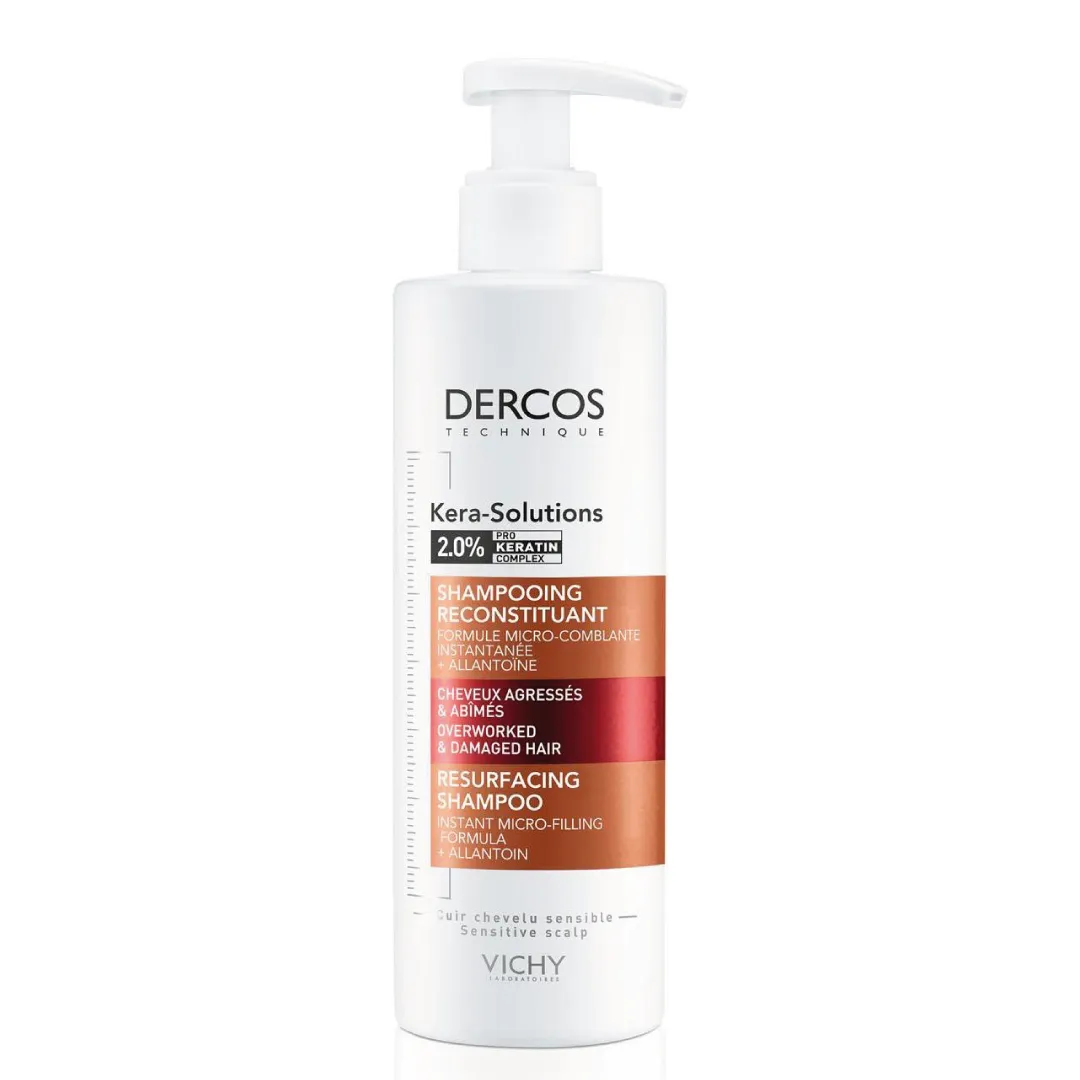 Vichy Dercos Kera-solutions Shampoo Damaged Hair 250ml 3 Vichy Dercos Kera-solutions Shampoo Damaged Hair 250ml
