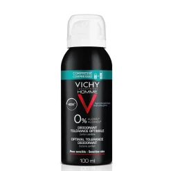 Vichy Homme Antiperspirant 48h Spray For Men 100ml 3.4 Fl.oz