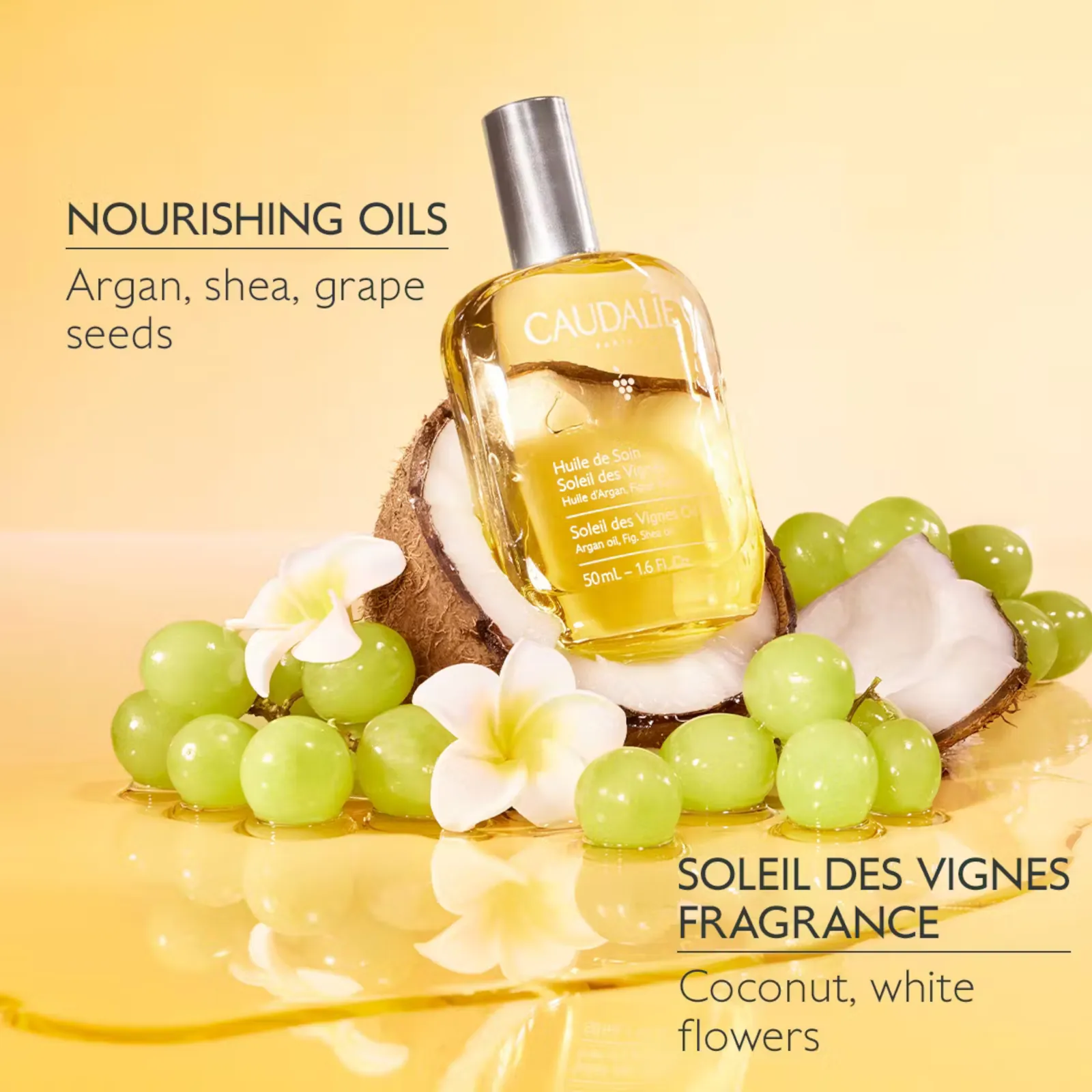 Caudalie Soleil Des Vignes Oil Elixir 50ml 1.6fl.oz 4 Caudalie Soleil Des Vignes Oil Elixir 50ml 1.6fl.oz - Image 2