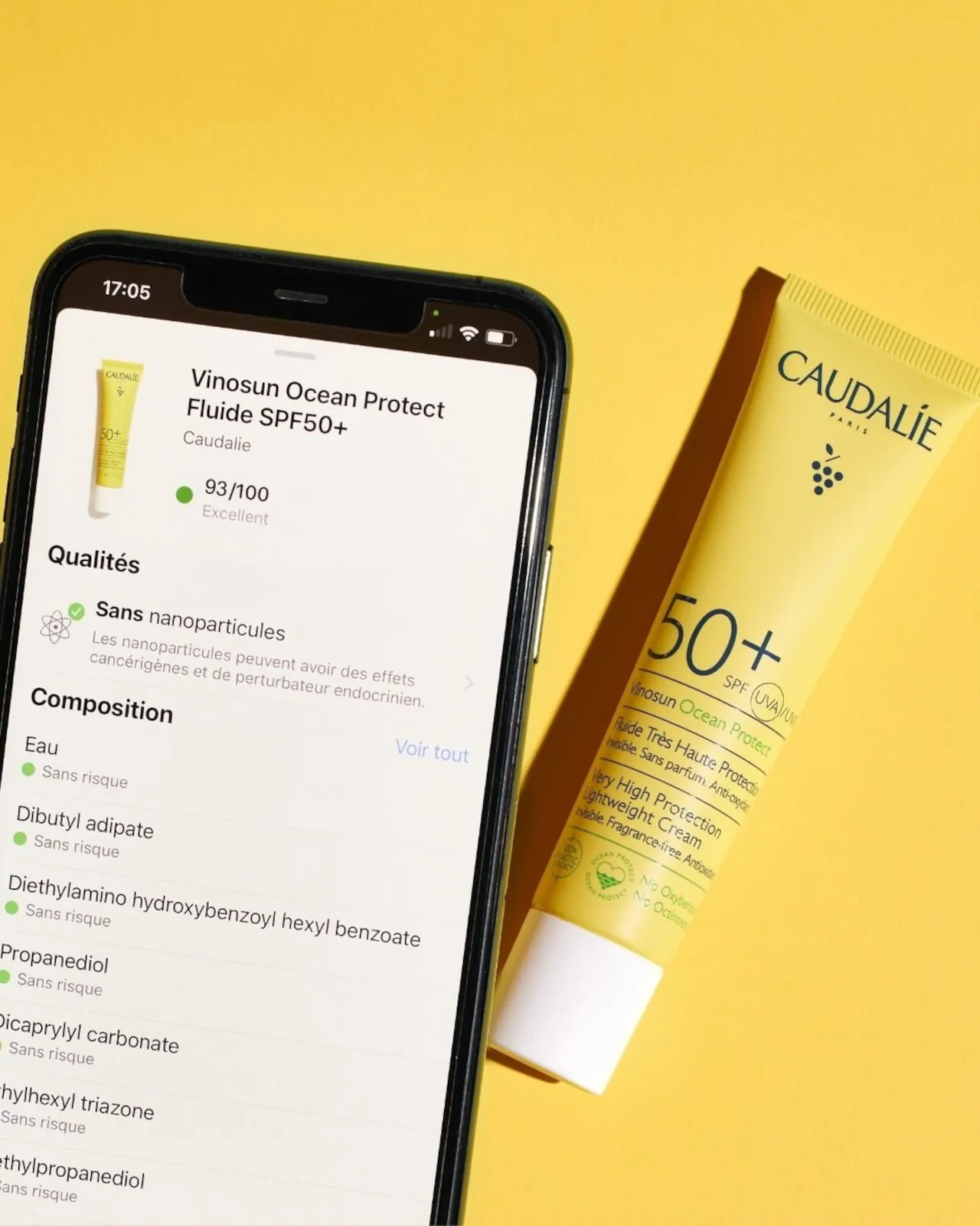 Caudalie Vinosun Spf50 Ocean Protect Very High Protection Lightweight Cream 40ml 1.3fl.oz 5 Caudalie Vinosun Spf50 Ocean Protect Very High Protection Lightweight Cream 40ml 1.3fl.oz - Image 3