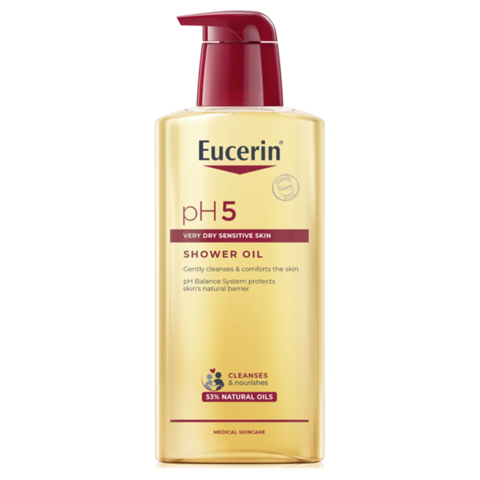 Eucerin PH5 Shower Oil For Dry Skin 400ml 14fl.oz 3 Eucerin PH5 Shower Oil For Dry Skin 400ml 14fl.oz