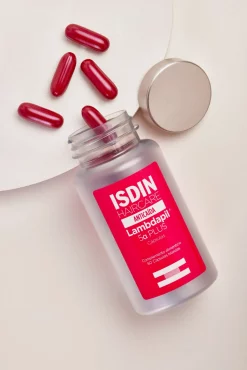 Isdin Lambdapil 5-alfa Plus Chronic Hair Loss Treatment 60capsules -Ly-skin Sales Store LySkin Isdin lambdapil 5 alfa plus chronic hair loss treatment 60capsules ISD00159 2
