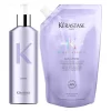 Kérastase Blond Absolu Aluminium Bottle & Shampoo Refill Bundle -Ly-skin Sales Store LySkin Kerastase blond absolu aluminium bottle shampoo refill bundle KER00238