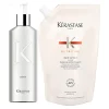 Kérastase Nutritive Bain Satin 2 Aluminium Bottle & Shampoo Refill Bundle -Ly-skin Sales Store LySkin Kerastase nutritive bain satin 2 aluminium bottle shampoo refill bundle KER00237