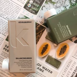 Kevin Murphy Balancing Wash Strengthening Daily Shampoo For Normal And Oily Hair 250ml 4.8fl.oz -Ly-skin Sales Store LySkin Kevin murphy balancing wash strengthening daily shampoo for normal and oily hair 250ml 4.8fl.oz KEV00015 2