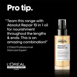 Loreal Professionnel Absolut Repair Oil 10-in-1 Damaged Hair 90ml -Ly-skin Sales Store LySkin Loreal professionnel absolut repair oil 10 in 1 damaged hair 90ml LOP00024 1