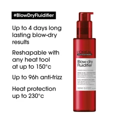 Loreal Professionnel Blow-dry Fluidifier 10-in-1 Leave-in Sensitized Hair 150ml 5.1fl.oz -Ly-skin Sales Store LySkin Loreal professionnel blow dry fluidifier 10 in 1 leave in sensitized hair 150ml 5.1fl.oz LOP00124 4