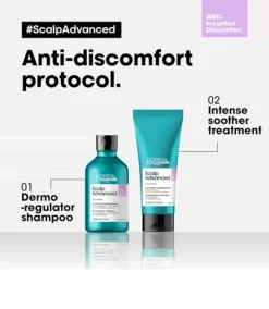 Loreal Professionnel Scalp Advanced Anti-discomfort Dermo-regulator Shampoo 300ml 10.2fl.oz -Ly-skin Sales Store LySkin Loreal professionnel scalp advanced anti discomfort dermo regulator shampoo 300ml 10.2fl.oz LOP00112 4 1