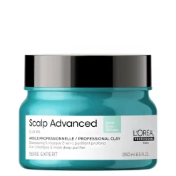 Loreal Professionnel Scalp Advanced Anti-oiliness 2-In-1 Deep Purifier Clay 250ml 8.5fl.oz
