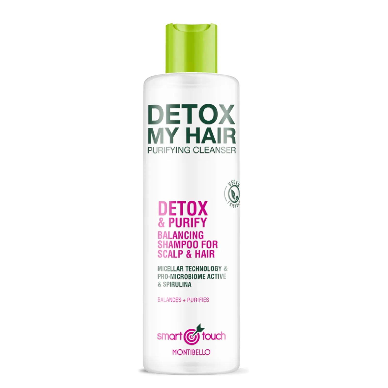Montibello Smart Touch Detox My Hair Balacing Shampoo 300ml 10.58oz 3 Montibello Smart Touch Detox My Hair Balacing Shampoo 300ml 10.58oz