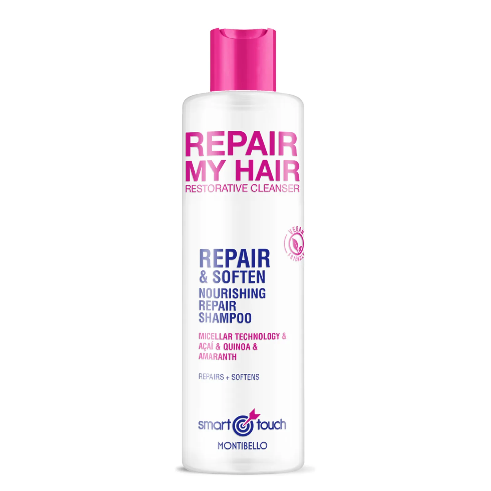 Montibello Smart Touch Repair My Hair Nourishing Shampoo 300ml 10.58oz 3 Montibello Smart Touch Repair My Hair Nourishing Shampoo 300ml 10.58oz