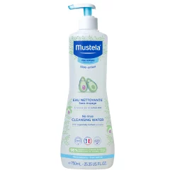Mustela No-rinse Face Cleansing Water For Baby 750ml -Ly-skin Sales Store LySkin Mustela no rinse face cleansing water for baby 750ml MUS00019