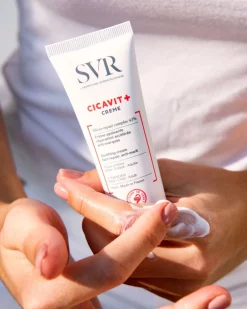 Svr Cicavit Soothing Cream Fast Repair Anti-mark 100ml 3.4fl.oz -Ly-skin Sales Store LySkin Svr topialyse palpebral irritated eyelids anti itching soothing cream 15ml 0.5fl.oz SVR00034 1