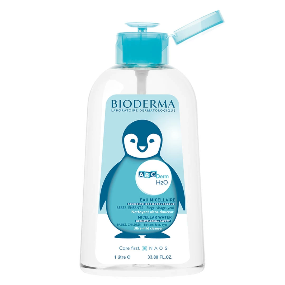 Bioderma Abcderm H20 Micellar Water For Babies 1000ml 4 Bioderma Abcderm H20 Micellar Water For Babies 1000ml - Image 2