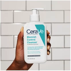 Cerave Blemish Control Face Cleanser For Blemish-prone Skin 236ml 8fl.oz -Ly-skin Sales Store Lyskin Cerave blemish control face cleanser for blemish prone skin 236ml 8fl.oz CER00028 2