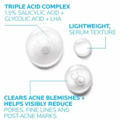 LA ROCHE-POSAY La Roche Posay Effaclar Ultra Concentrated Serum 30ml -Ly-skin Sales Store Lyskin La roche posay effaclar ultra concentrated serum 30ml LRP00285 9
