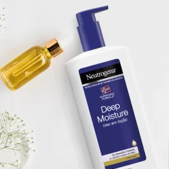 Neutrogena Deep Moisture Body Oil Lotion 400ml -Ly-skin Sales Store Lyskin Neutrogena Body Deep Oil Lotion NTG00034 03