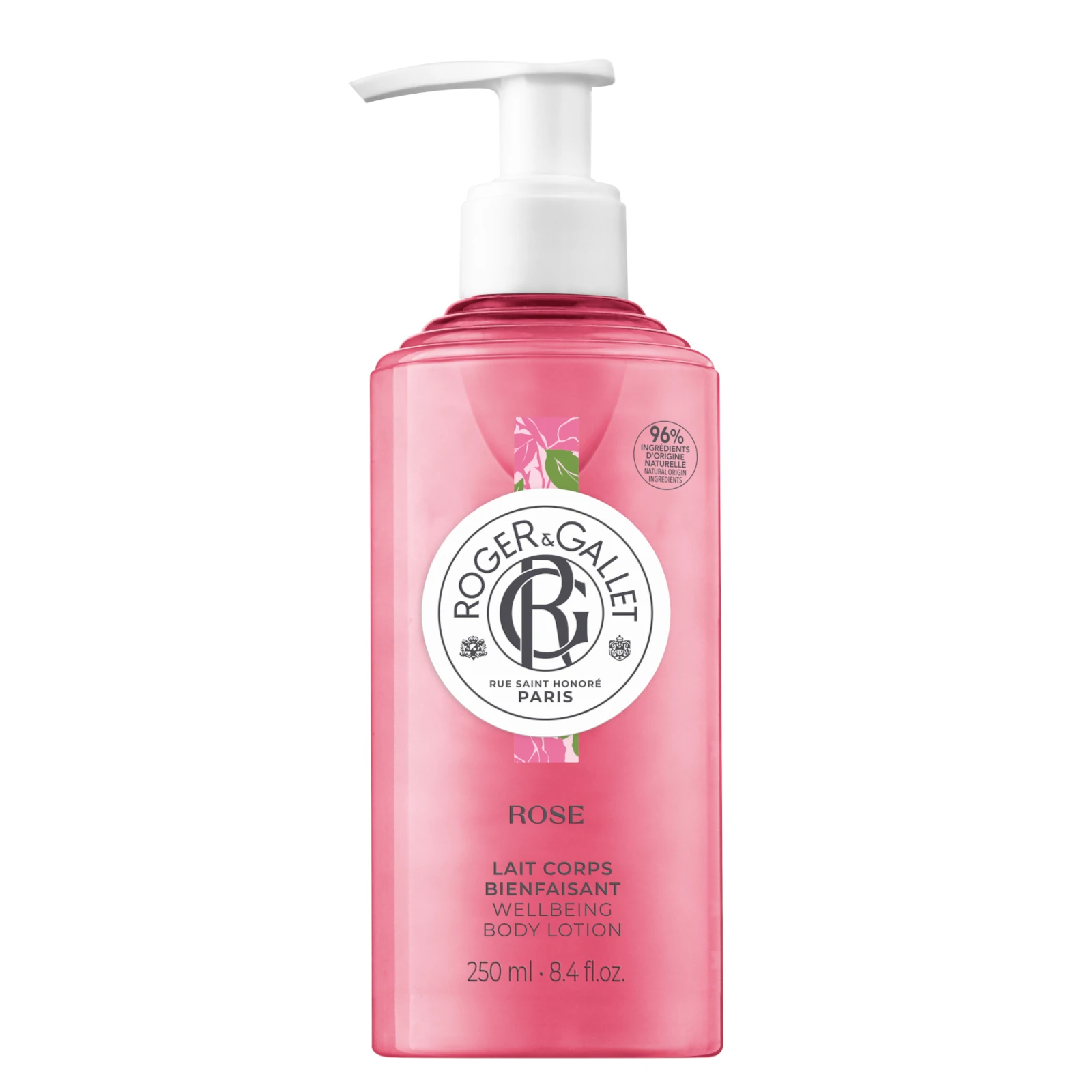 Roger-Gallet Rose Body Lotion 250ml 8.4fl.oz 3 Roger-Gallet Rose Body Lotion 250ml 8.4fl.oz