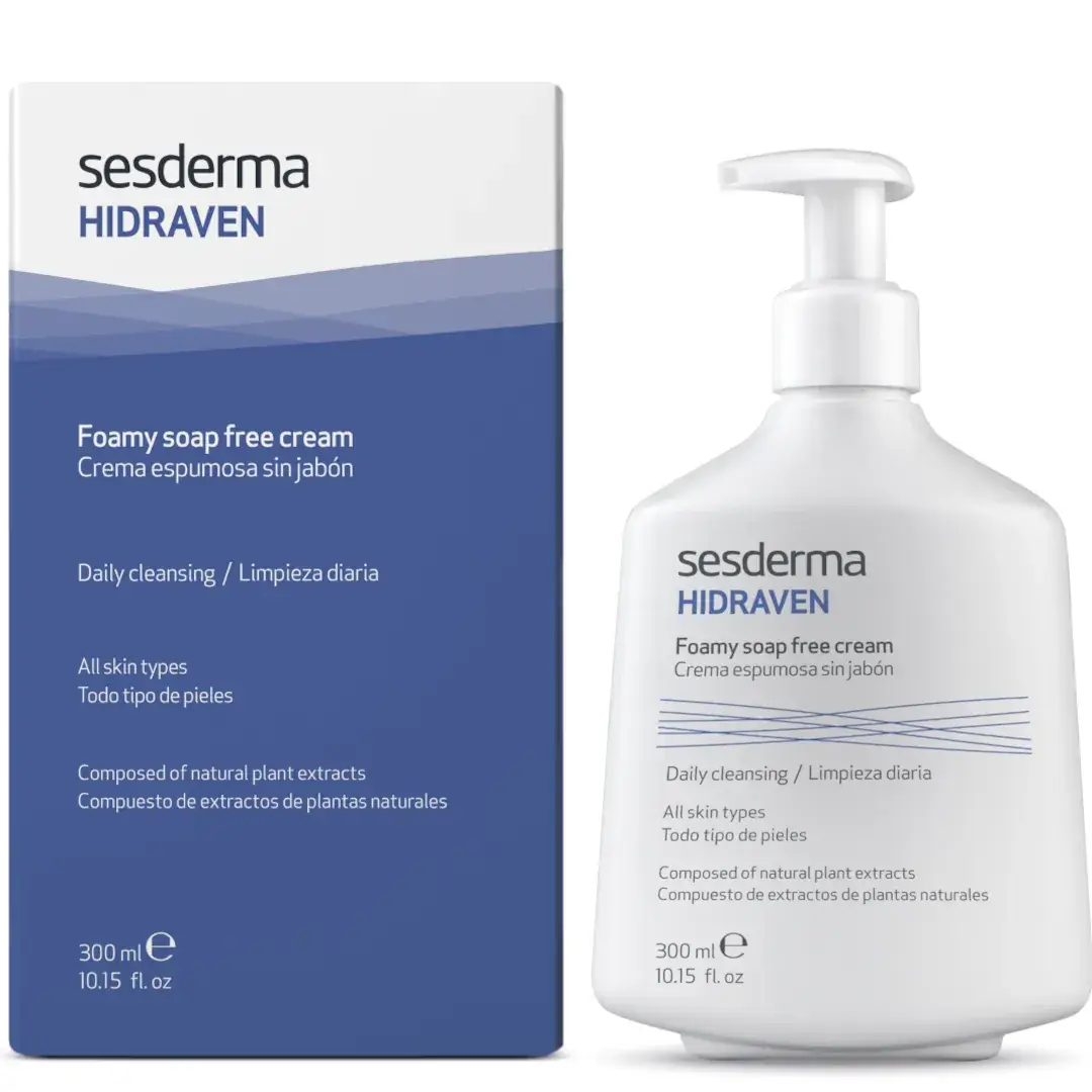 Sesderma Hidraven Soap Free Foamy Cream 300ml 3 Sesderma Hidraven Soap Free Foamy Cream 300ml