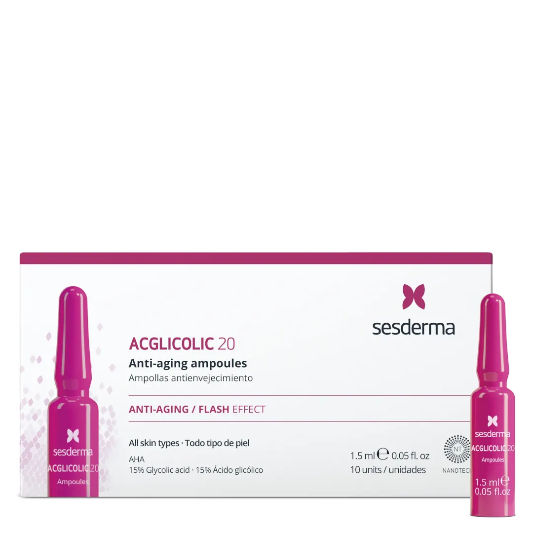 Sesderma Acglicolic 20 Anti-aging Ampoules 10x1,5ml 3 Sesderma Acglicolic 20 Anti-aging Ampoules 10x1,5ml