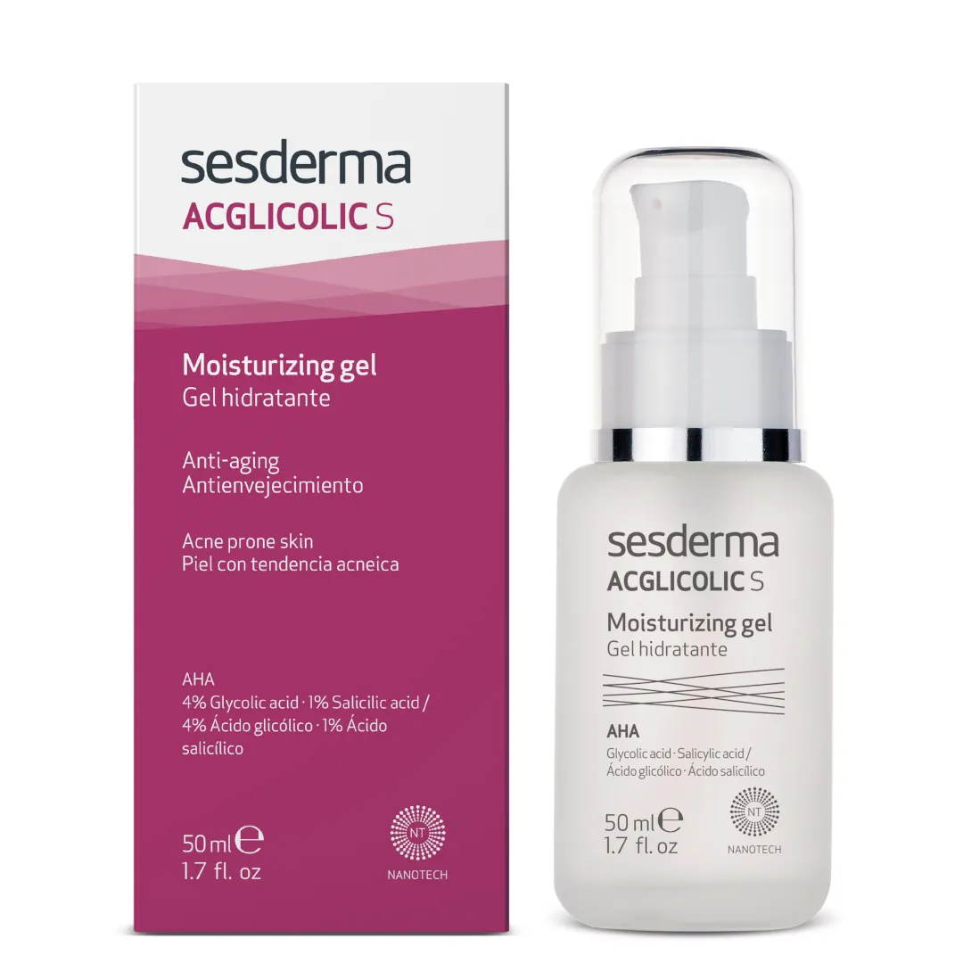 Sesderma Acglicolic S Anti-aging Gel Acne Prone Skin 50ml 1.7 Fl.oz. 3 Sesderma Acglicolic S Anti-aging Gel Acne Prone Skin 50ml 1.7 Fl.oz.