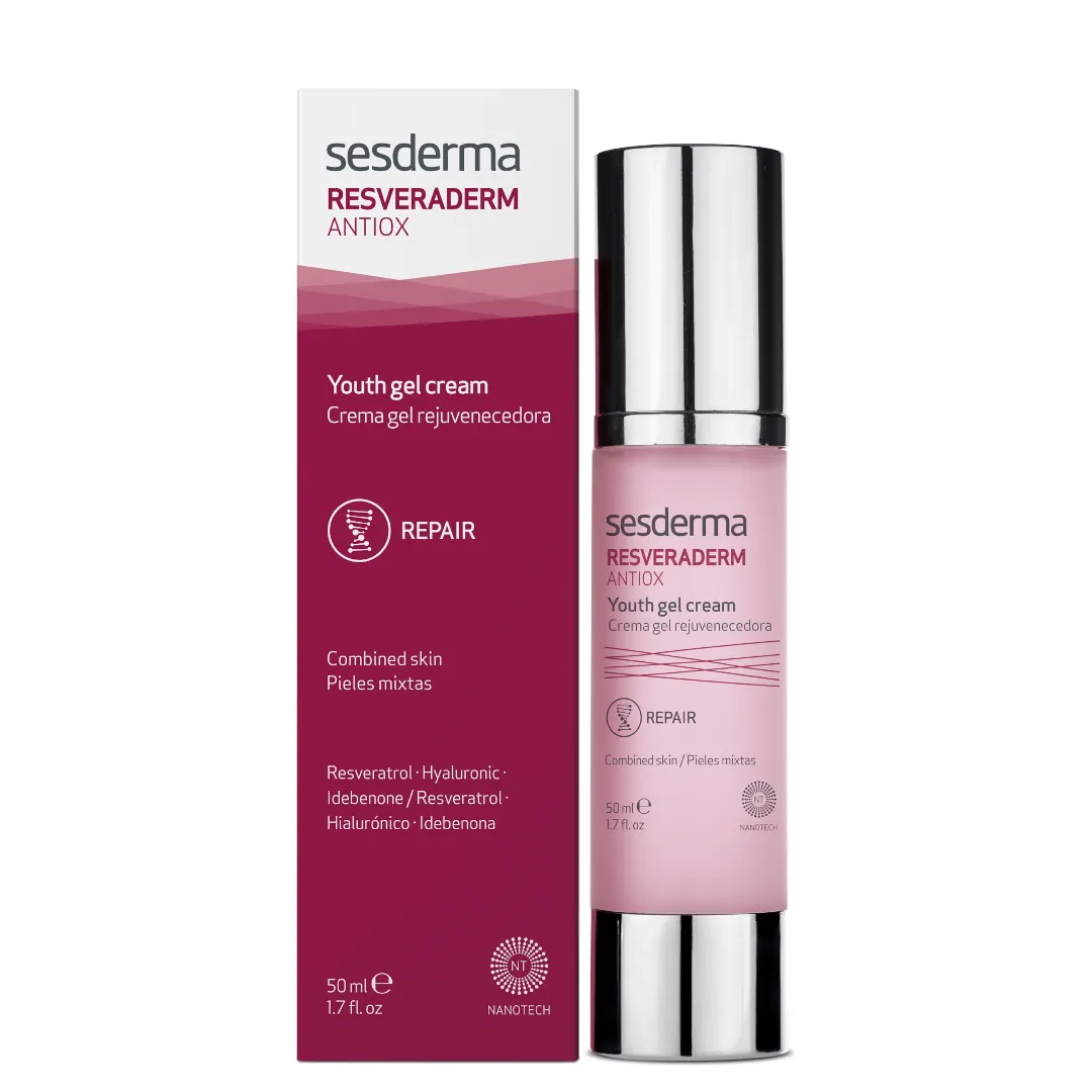 Sesderma Resveraderm Antiox Anti-aging Concentrate For Combination Skin 50ml 3 Sesderma Resveraderm Antiox Anti-aging Concentrate For Combination Skin 50ml