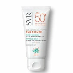 Svr Sun Secure Tinted Dry Touch Mineral Cream For Normal To Combination Skin Spf50 50ml