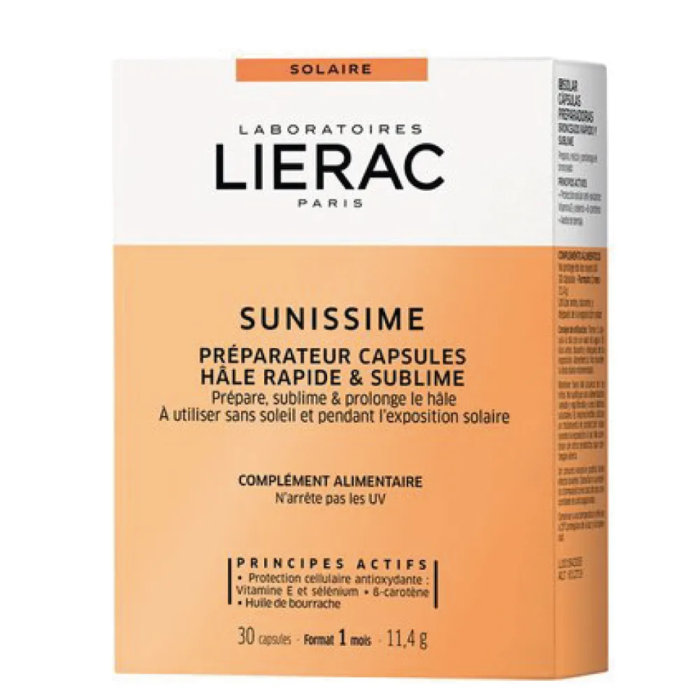Lierac Sunissime Tanning Enhancer Capsules 30 Units 3 Lierac Sunissime Tanning Enhancer Capsules 30 Units