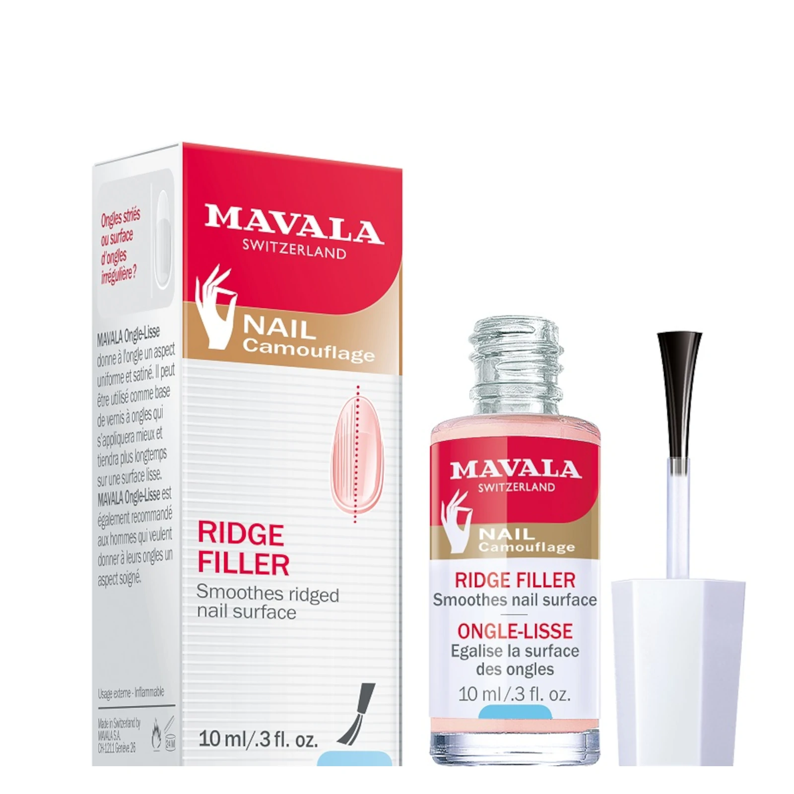 Mavala Ridge Filler Smoothes Ridged Nail Surface 10ml 3 Mavala Ridge Filler Smoothes Ridged Nail Surface 10ml