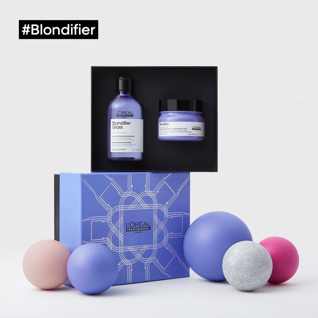 Loreal Professionnel Blondifier Hair Set For Blond Hair 4 Loreal Professionnel Blondifier Hair Set For Blond Hair - Image 2