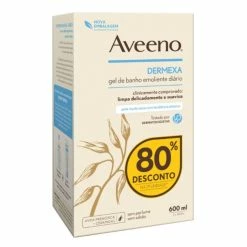 Aveeno Dermexa Duo Emollient Body Wash Fragrance-free 2x300ml