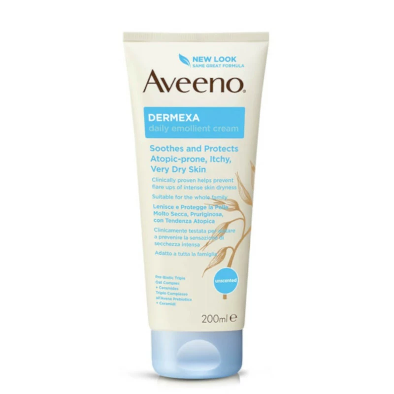 Aveeno Dermexa Daily Emollient Cream 200ml 3 Aveeno Dermexa Daily Emollient Cream 200ml