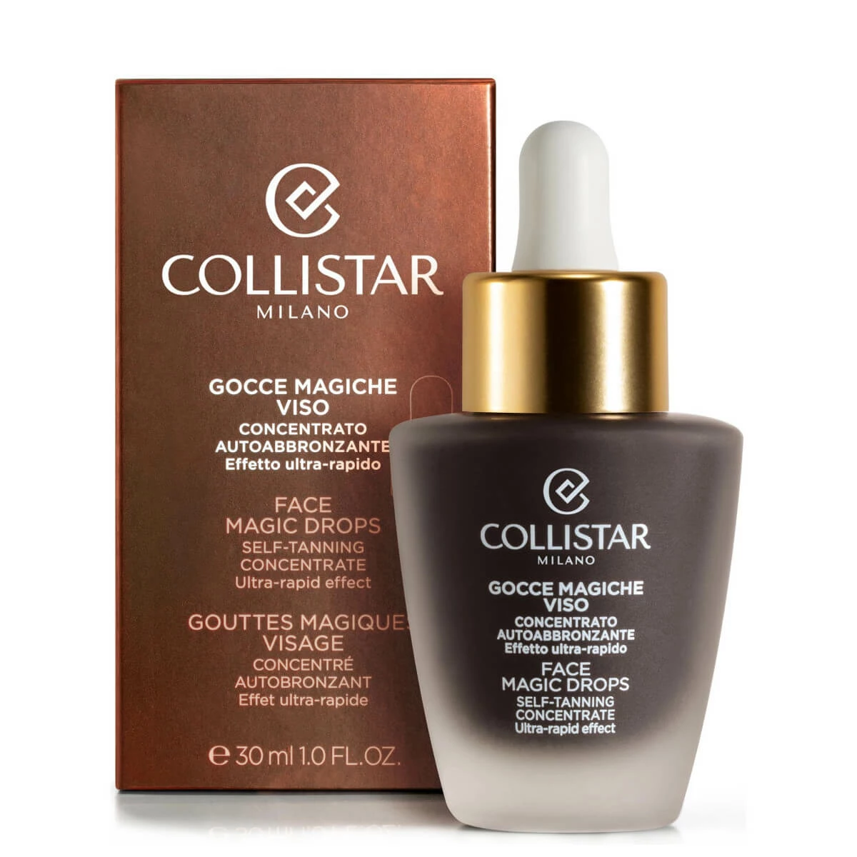 Collistar Face Magic Drops Self-tanning Concentrate 50ml 1.6fl.oz 4 Collistar Face Magic Drops Self-tanning Concentrate 50ml 1.6fl.oz - Image 2