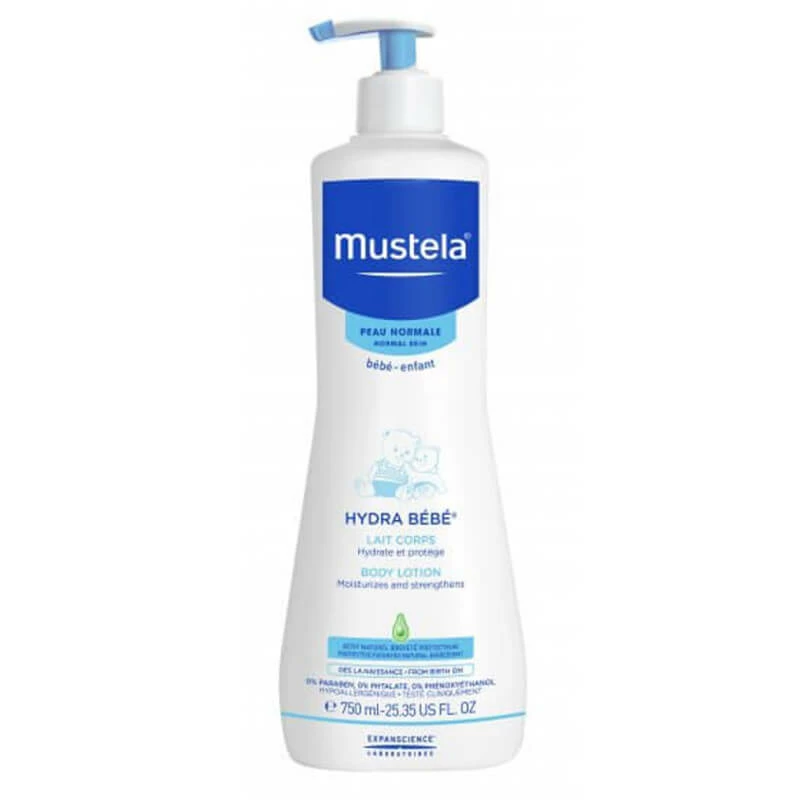 Mustela Hydra Bébé Body Milk For Baby 750ml 3 Mustela Hydra Bébé Body Milk For Baby 750ml