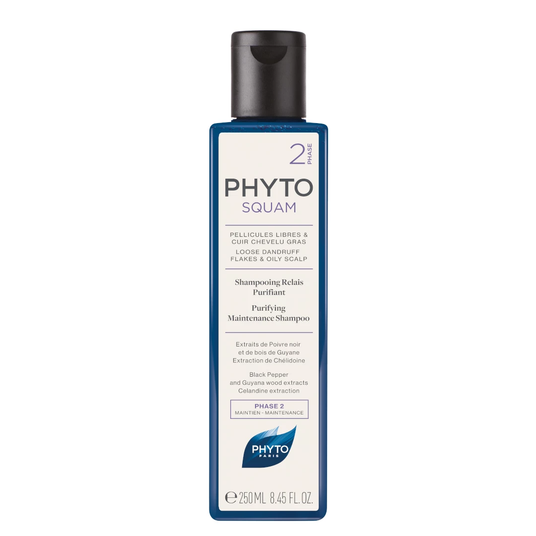 Phyto Phytosquam Purifying Shampoo For Dandruff And Oily Scalp 250ml 3 Phyto Phytosquam Purifying Shampoo For Dandruff And Oily Scalp 250ml