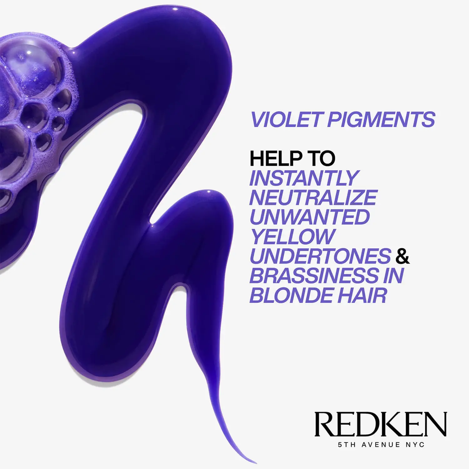 Redken Color Extend Blondage Purple Shampoo For Blonde Hair 300ml 10.1fl.oz 4 Redken Color Extend Blondage Purple Shampoo For Blonde Hair 300ml 10.1fl.oz - Image 2