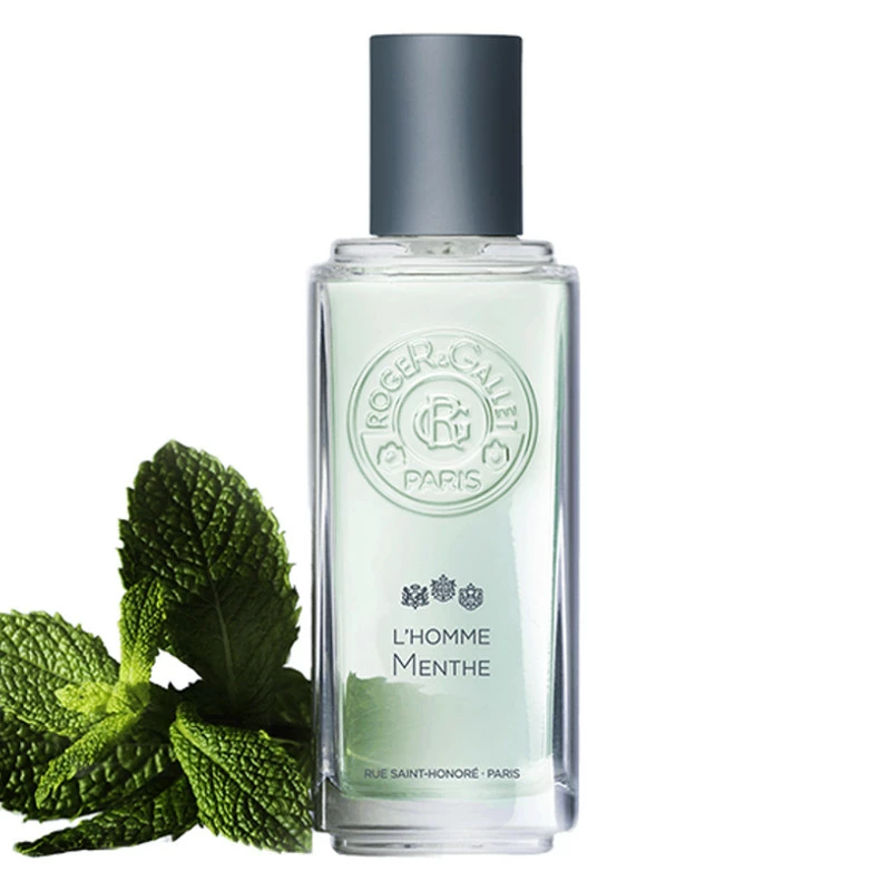 Roger-Gallet L'homme Menthe Fresh Fragrant Water For Men 100ml 3 Roger-Gallet L'homme Menthe Fresh Fragrant Water For Men 100ml
