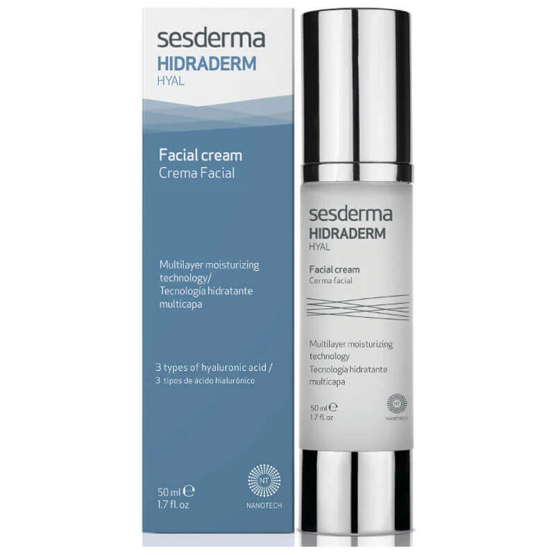 Sesderma Hidraderm Hyal Moisturizing Facial Cream 50ml 1.7fl.oz 4 Sesderma Hidraderm Hyal Moisturizing Facial Cream 50ml 1.7fl.oz - Image 2