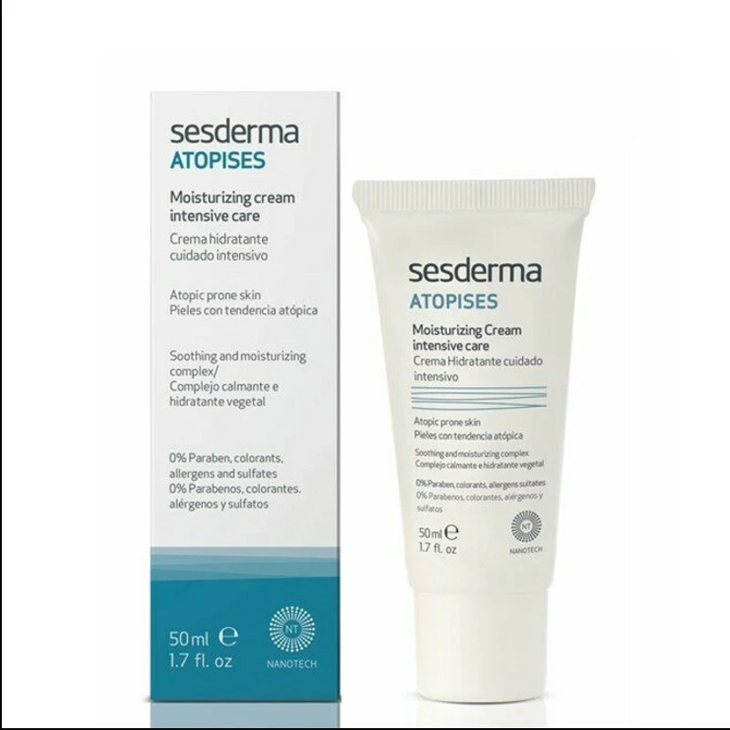 Sesderma Atopises Moisturizing Cream Atopic Prone Skin 50ml 1.7fl.oz 4 Sesderma Atopises Moisturizing Cream Atopic Prone Skin 50ml 1.7fl.oz - Image 2