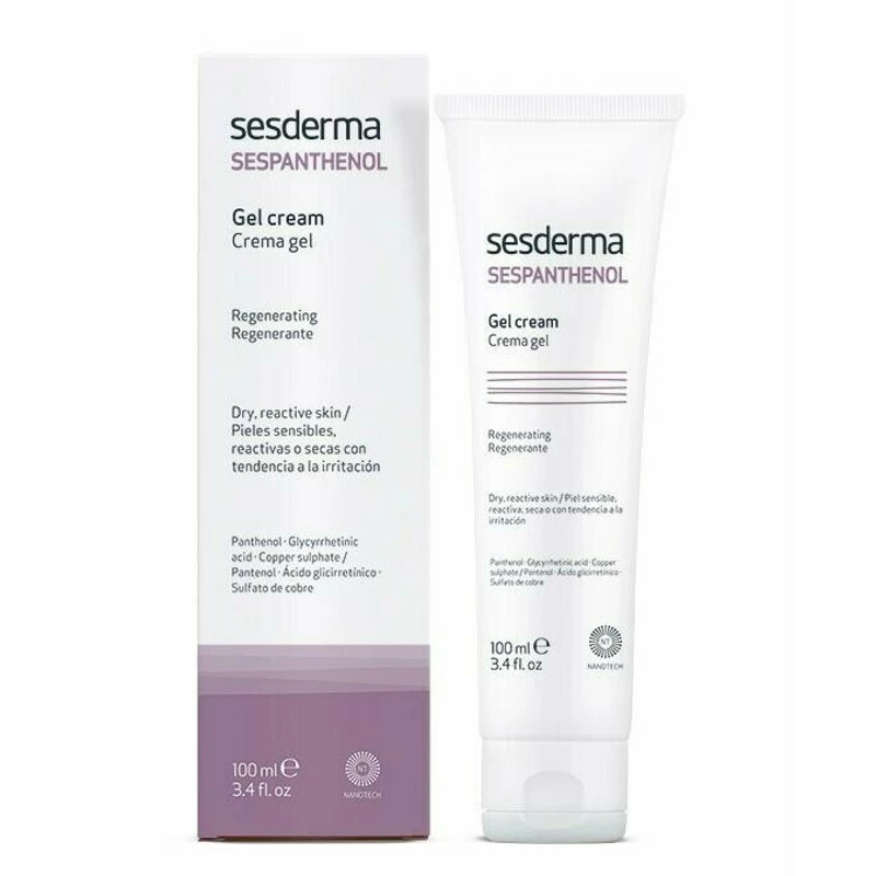 Sesderma Sespanthenol Regenerating Gel Cream 100ml 4 Sesderma Sespanthenol Regenerating Gel Cream 100ml - Image 2
