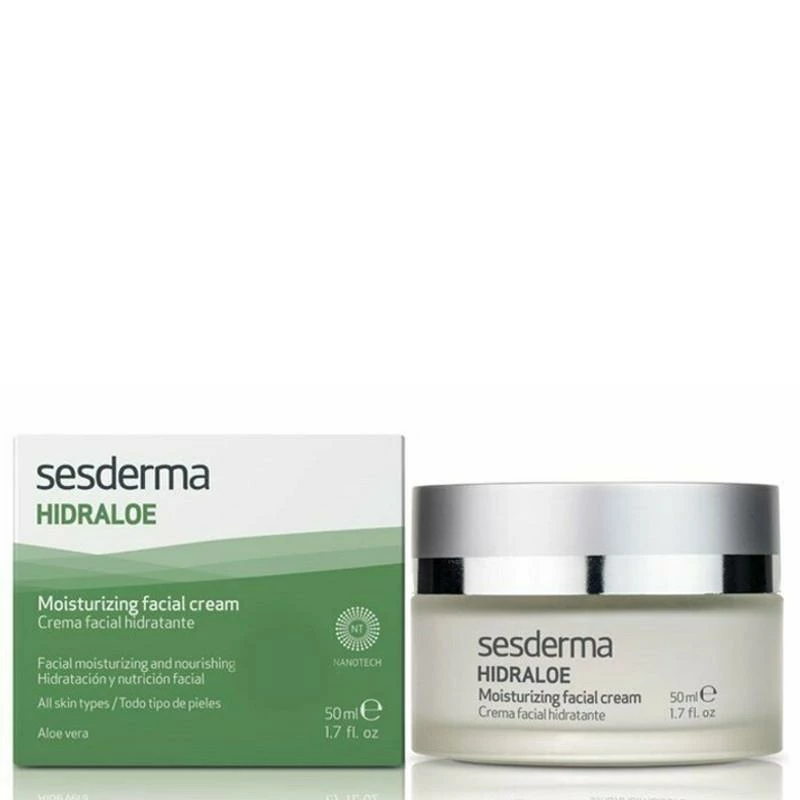Sesderma Hidraloe Moisturizing Cream With Aloe Vera 50ml 4 Sesderma Hidraloe Moisturizing Cream With Aloe Vera 50ml - Image 2