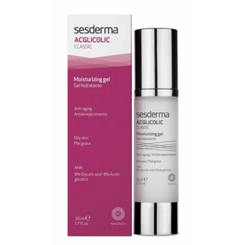 Sesderma Acglicolic Classic Anti-aging Gel Oily Skin 50ml 1.7fl.oz 4 Sesderma Acglicolic Classic Anti-aging Gel Oily Skin 50ml 1.7fl.oz - Image 2
