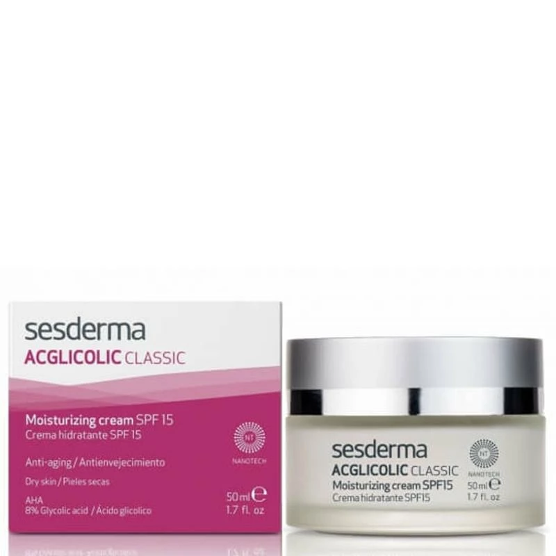 Sesderma Acglicolic Classic Anti-aging Cream Spf15 Dry Skin 50ml 1.7fl.oz 4 Sesderma Acglicolic Classic Anti-aging Cream Spf15 Dry Skin 50ml 1.7fl.oz - Image 2