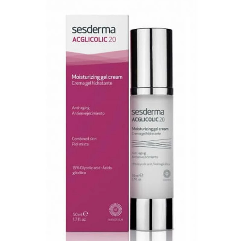 Sesderma Acglicolic 20 Anti-aging Gel-cream Combination Skin 50ml 1.7fl.oz 4 Sesderma Acglicolic 20 Anti-aging Gel-cream Combination Skin 50ml 1.7fl.oz - Image 2