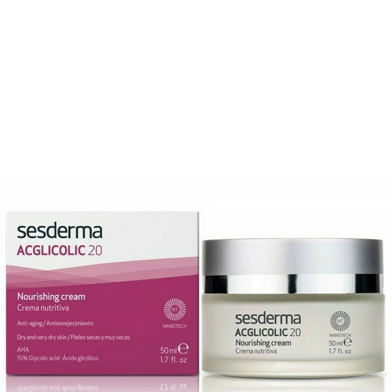 Sesderma Acglicolic 20 Anti-aging Cream Very Dry Skin 50ml 1.7fl.oz 4 Sesderma Acglicolic 20 Anti-aging Cream Very Dry Skin 50ml 1.7fl.oz - Image 2